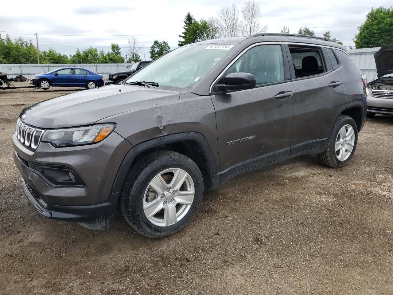 3C4NJDBBXNT150667 2022 Jeep Compass Latitude