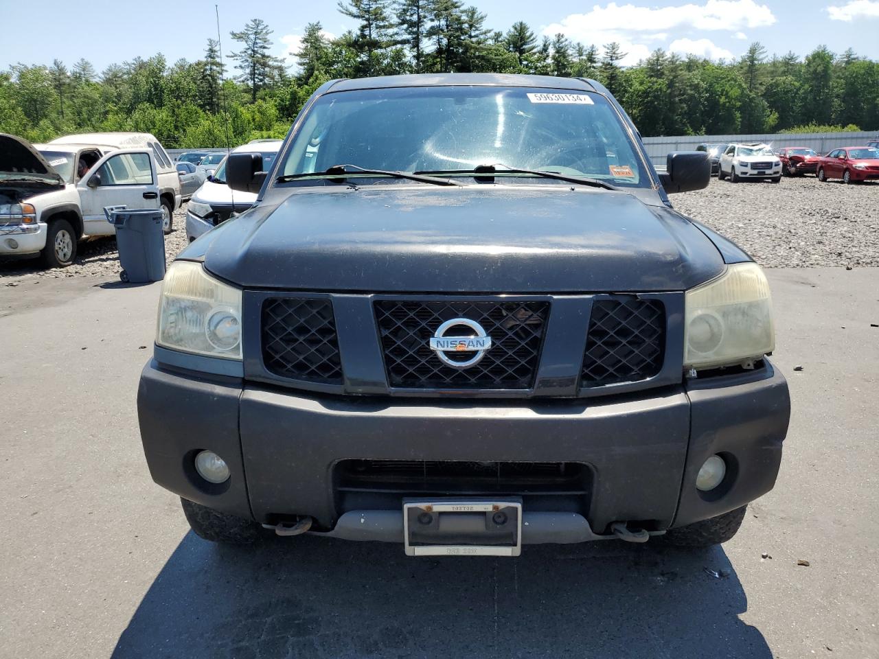 2004 Nissan Titan Xe VIN: 1N6AA07B74N563125 Lot: 59630134