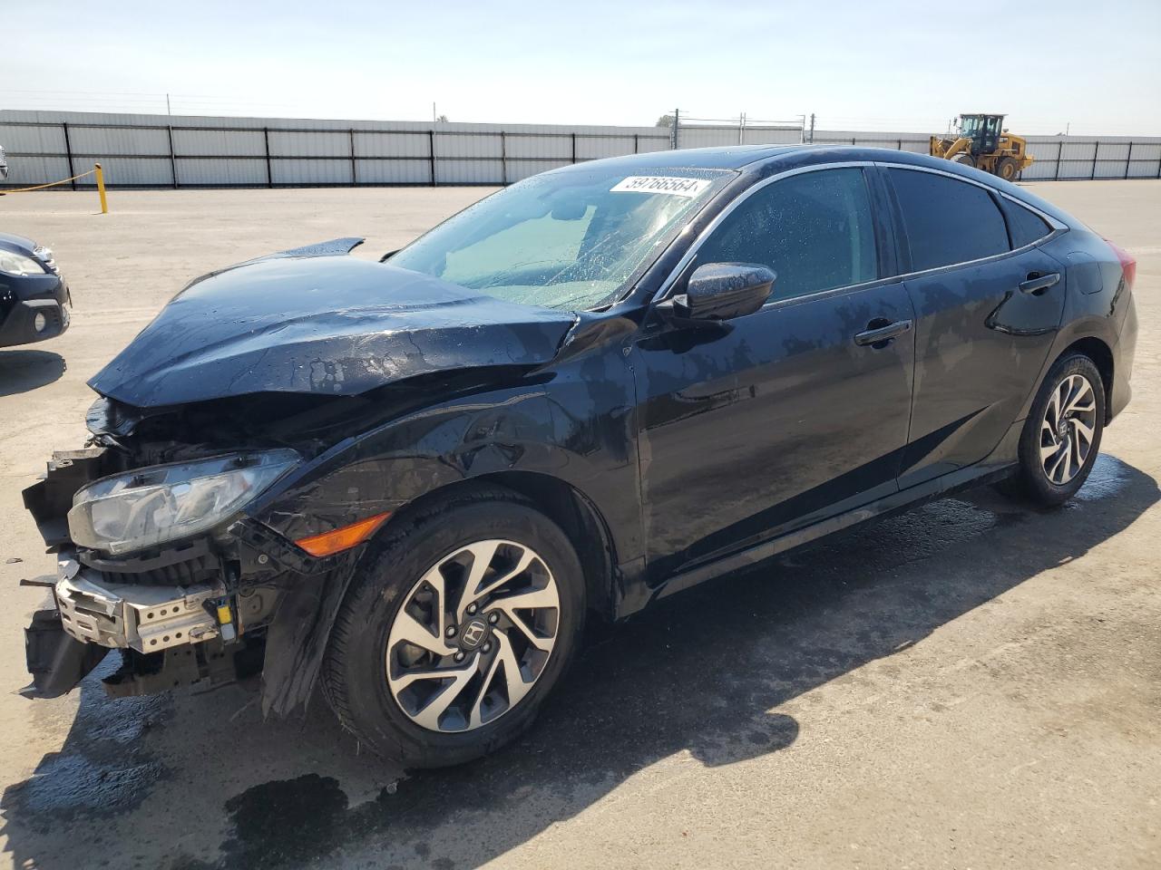 2018 Honda Civic Ex VIN: 2HGFC2F76JH584288 Lot: 59766564