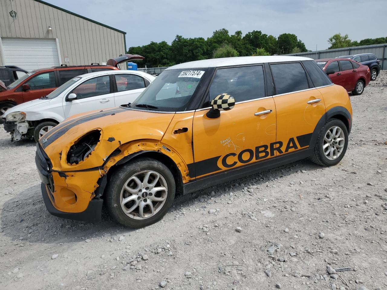 2015 Mini Cooper VIN: WMWXS5C56FT832167 Lot: 59217574