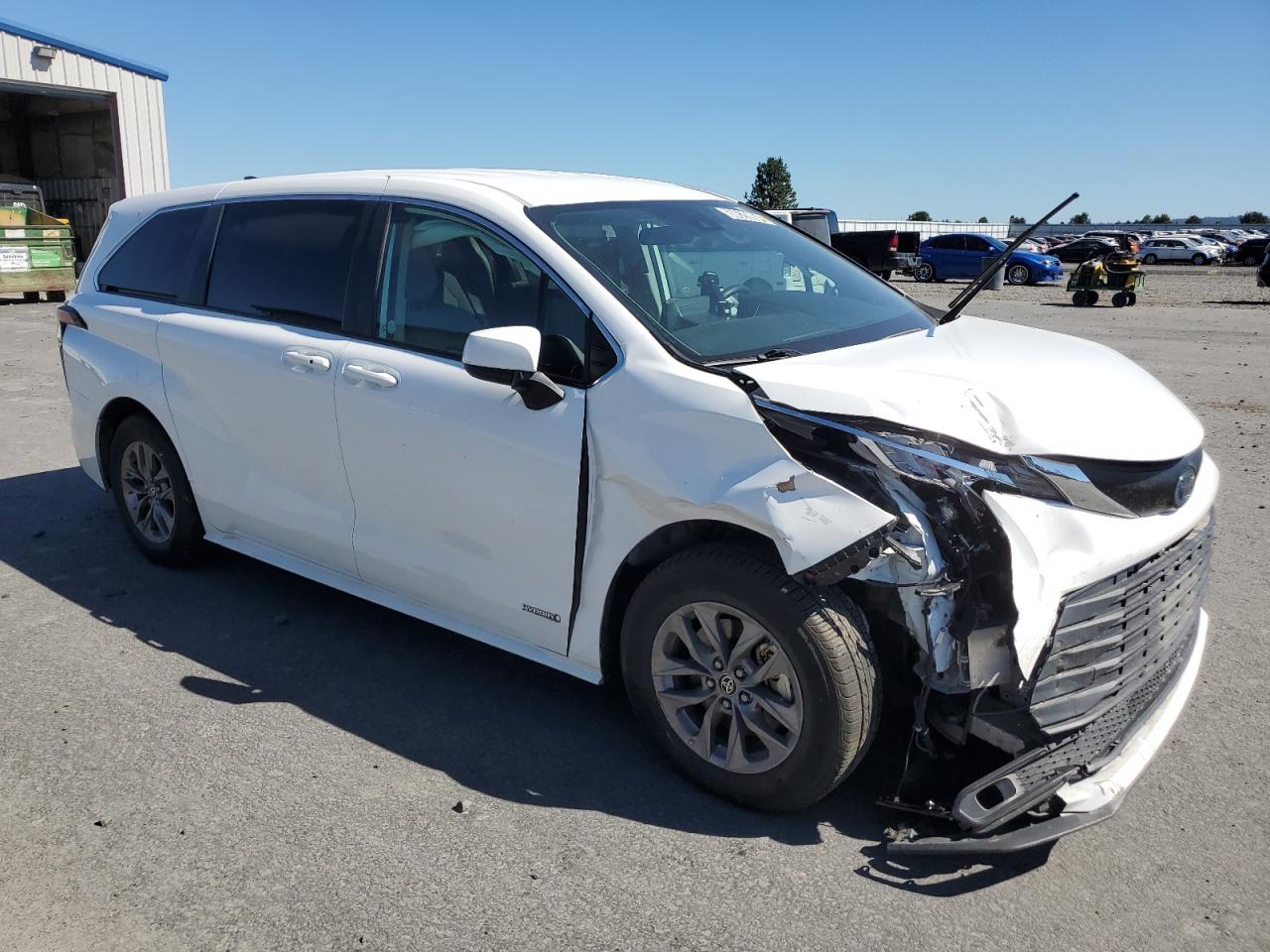 2021 Toyota Sienna Le VIN: 5TDKRKECXMS043129 Lot: 60626984