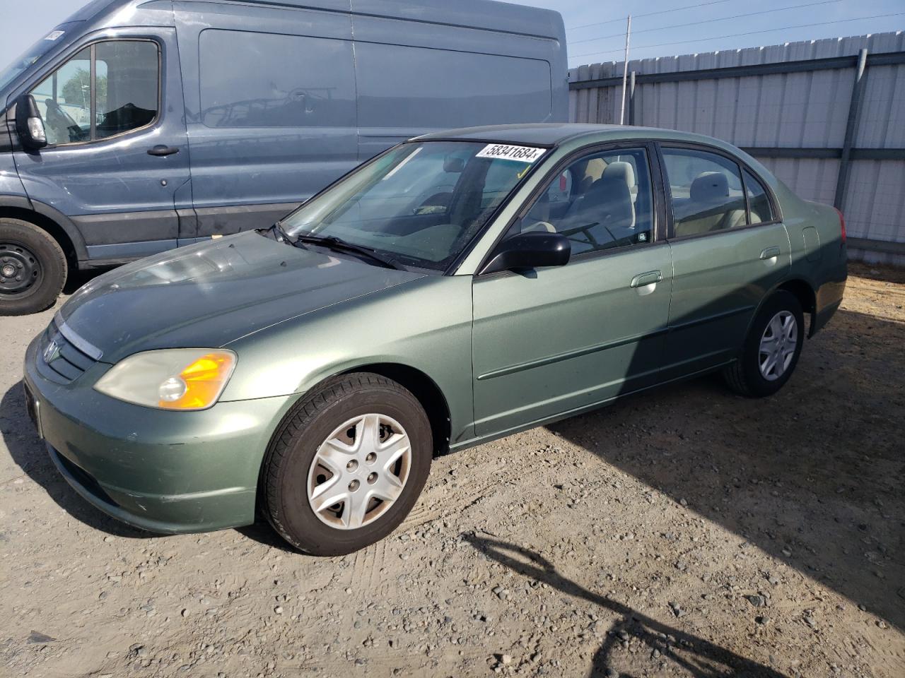 2003 Honda Civic Lx VIN: 1HGES16603L037832 Lot: 58341684