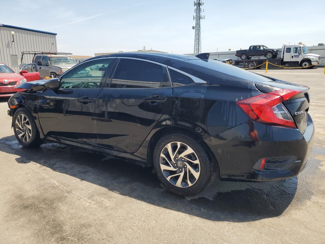 2018 Honda Civic Ex VIN: 2HGFC2F76JH584288 Lot: 59766564