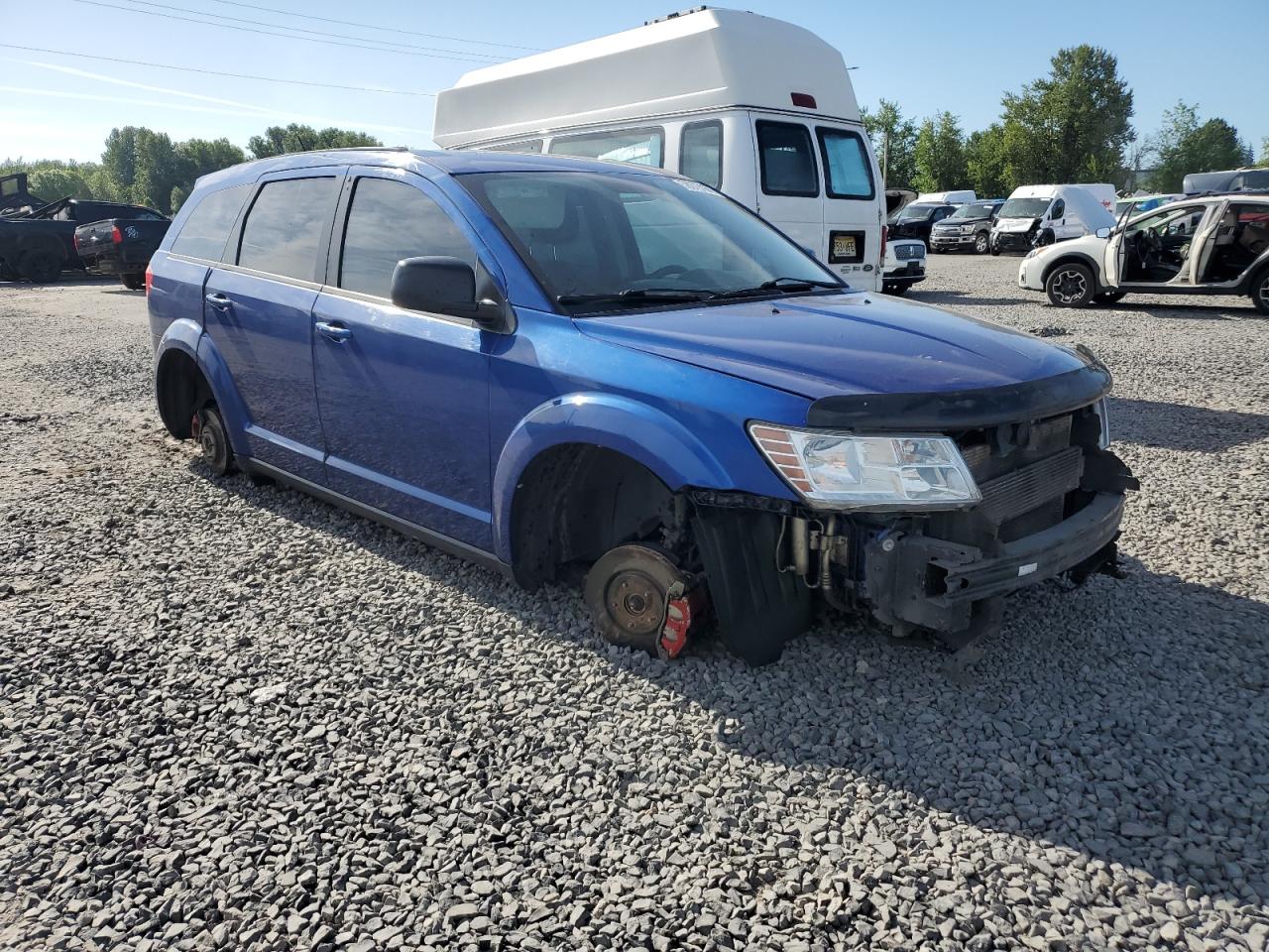 2015 Dodge Journey Se VIN: 3C4PDCABXFT645433 Lot: 58879164