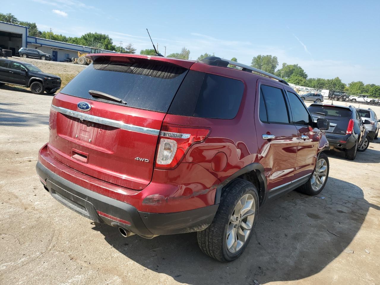 1FM5K8D81FGB55344 2015 Ford Explorer Xlt