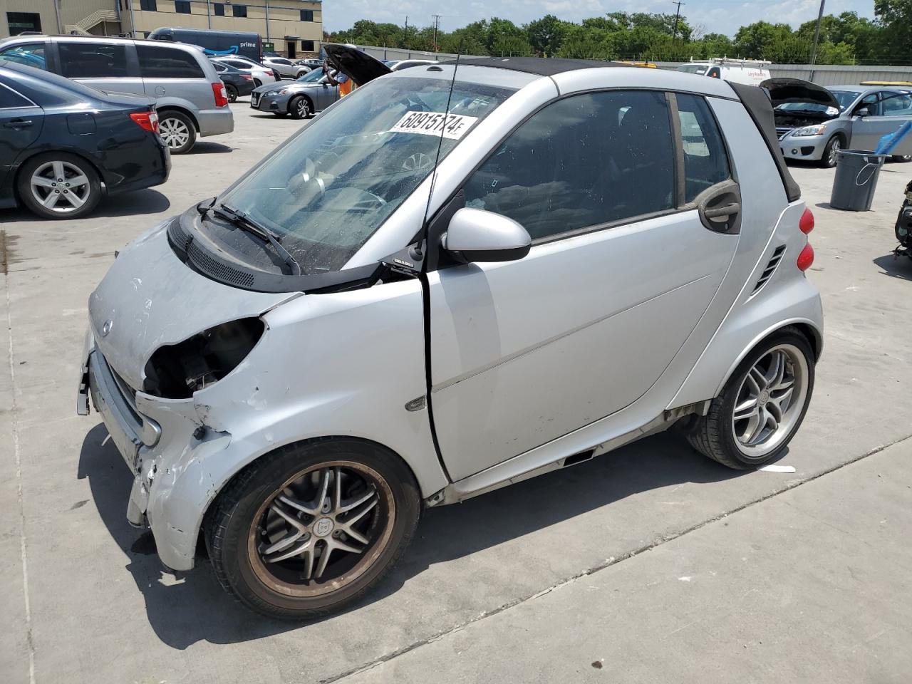 2009 Smart Fortwo Passion VIN: WMEEK31X79K277518 Lot: 60915174