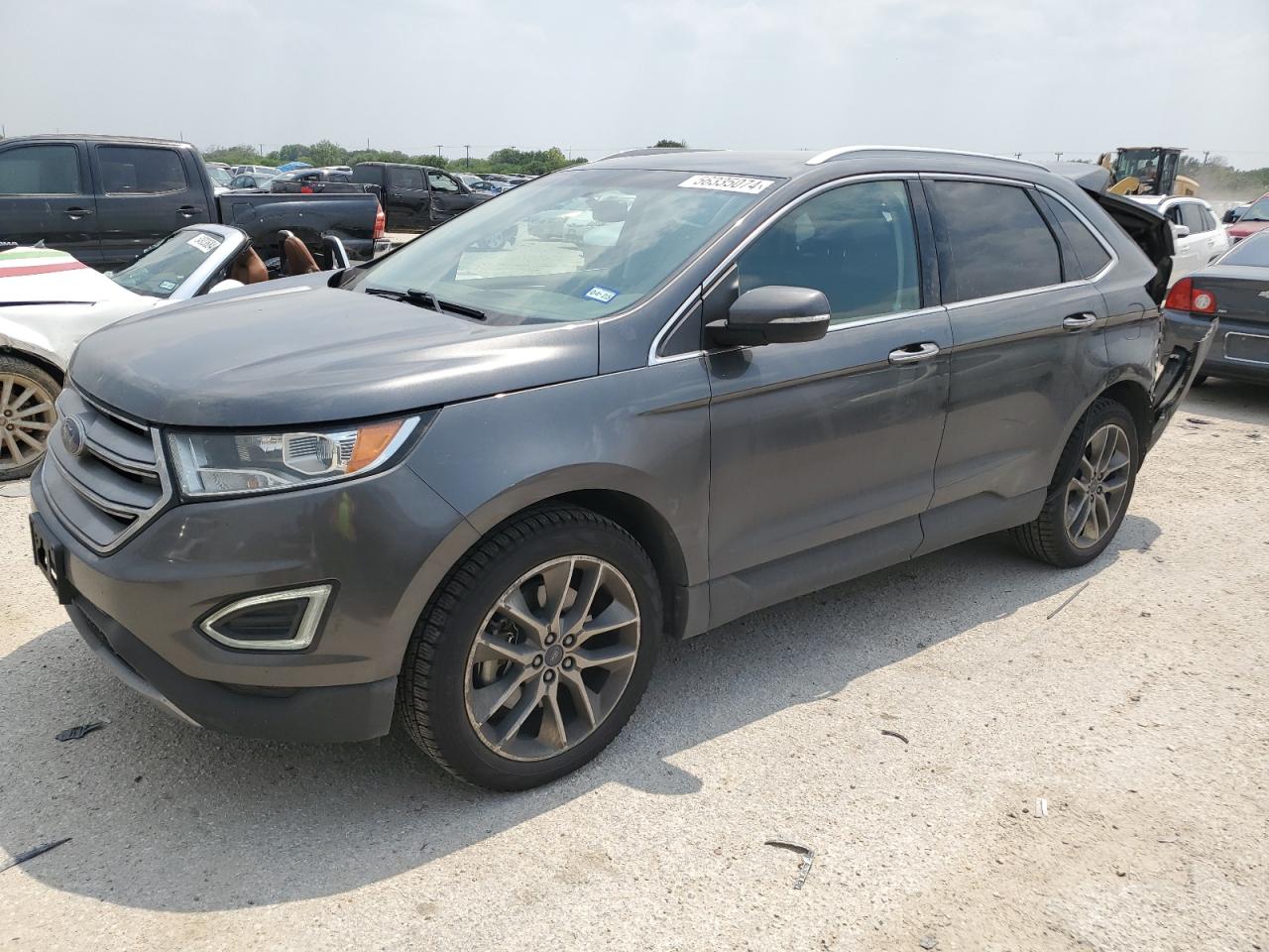 2017 Ford Edge Titanium VIN: 2FMPK3K86HBB68325 Lot: 56335074