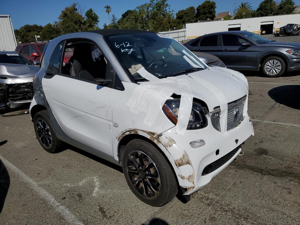 2017 Smart Fortwo VIN: WMEFJ5DA8HK187030 Lot: 86765164