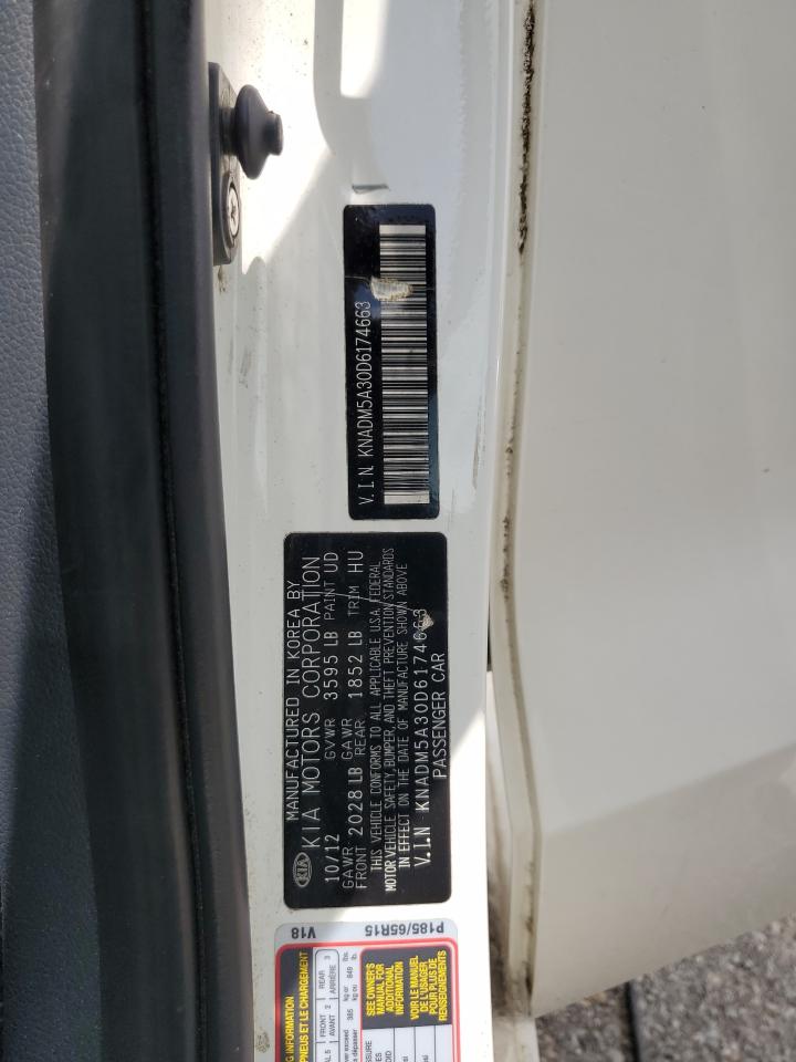 KNADM5A30D6174663 2013 Kia Rio Lx