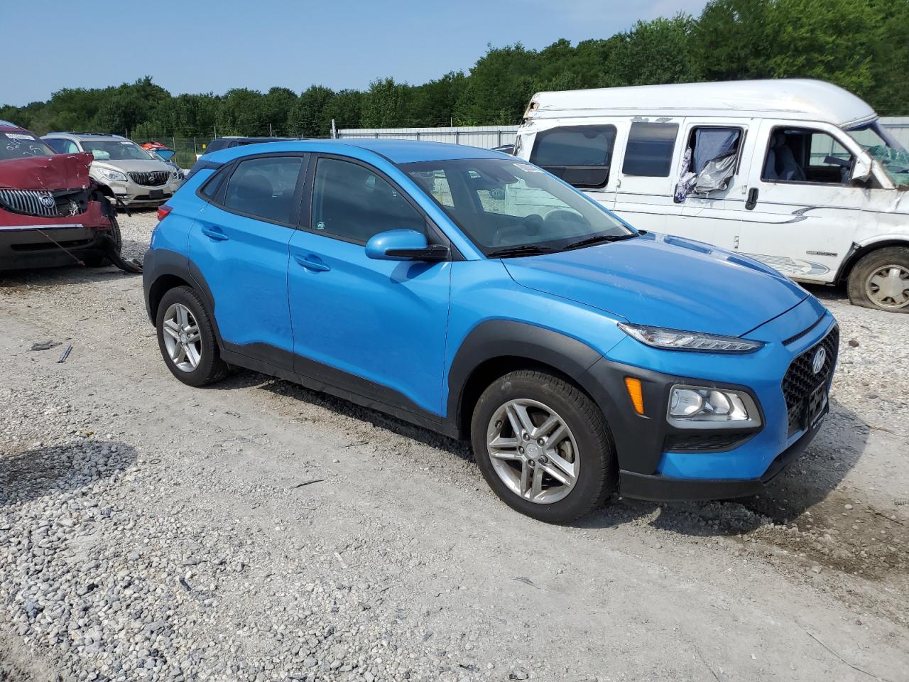 2019 Hyundai Kona Se VIN: KM8K12AAXKU320507 Lot: 60890043