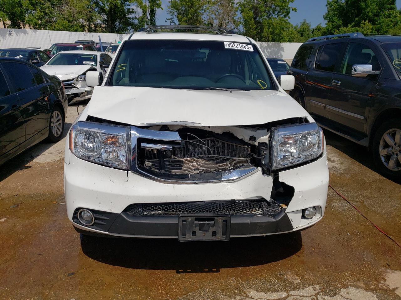 5FNYF4H54FB035420 2015 Honda Pilot Exl