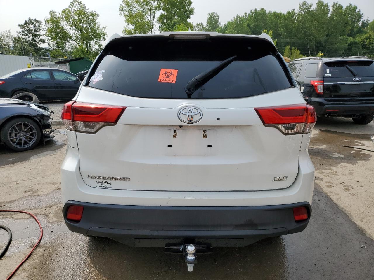 2019 Toyota Highlander Se VIN: 5TDKZRFH3KS552544 Lot: 64582794