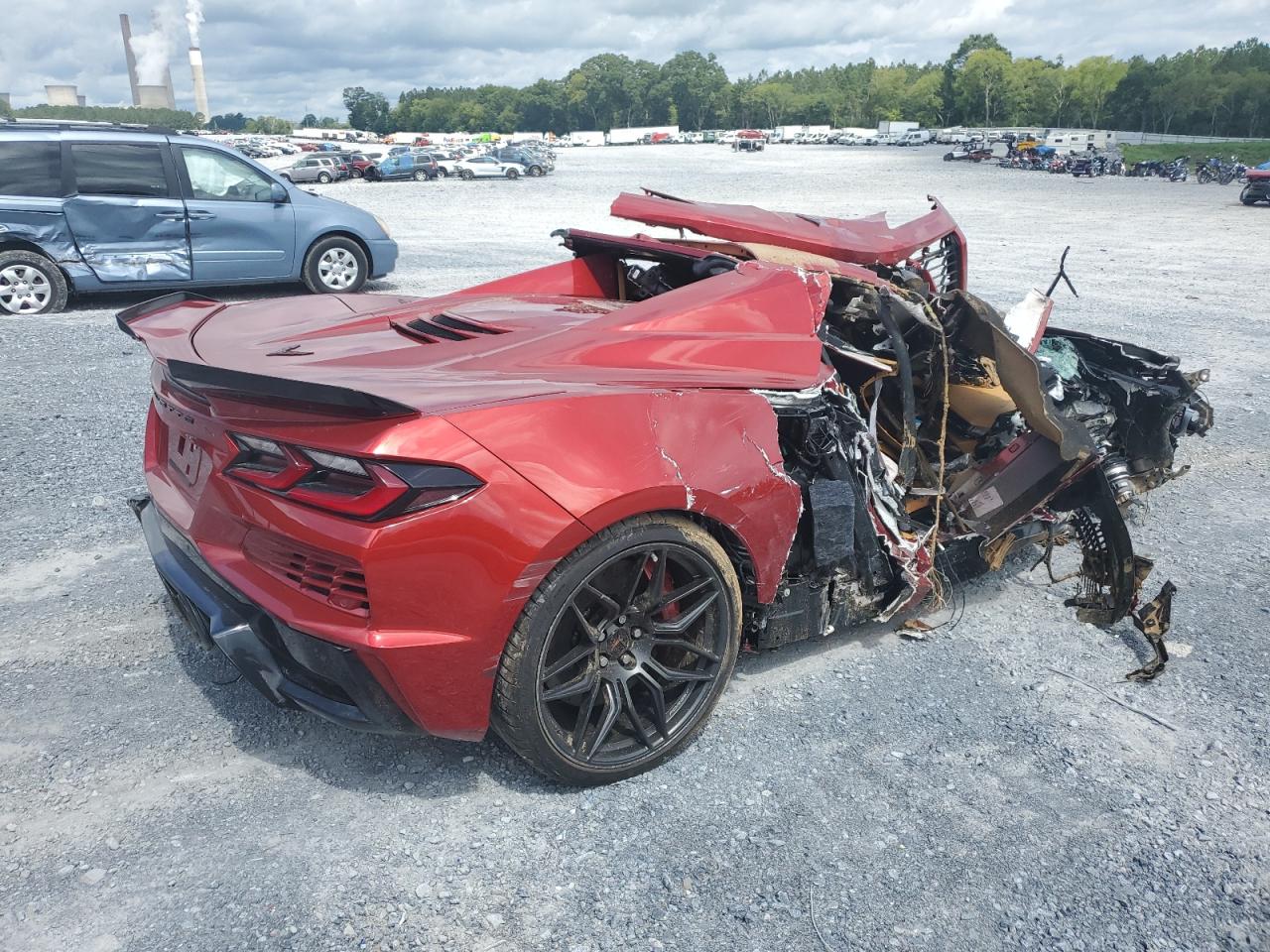 2024 Chevrolet Corvette Z06 3Lz VIN: 1G1YF3D37R5603821 Lot: 63896454