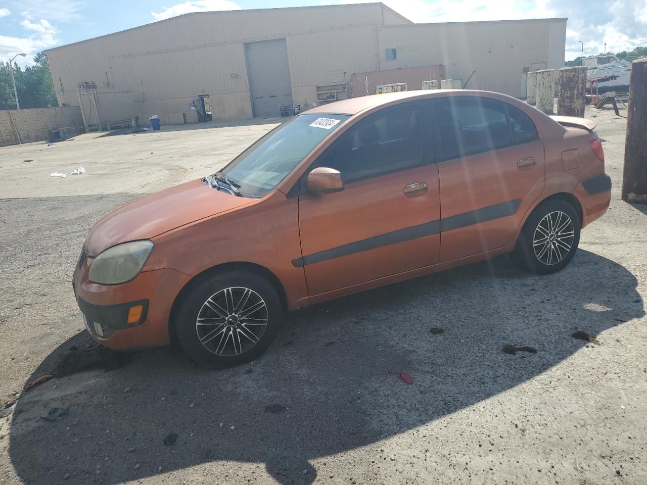 2009 Kia Rio Base VIN: KNADE223696482079 Lot: 63432934