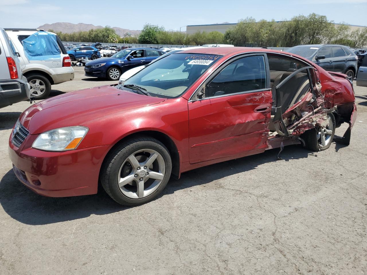 2005 Nissan Altima Se VIN: 1N4BL11D35N455884 Lot: 64658084