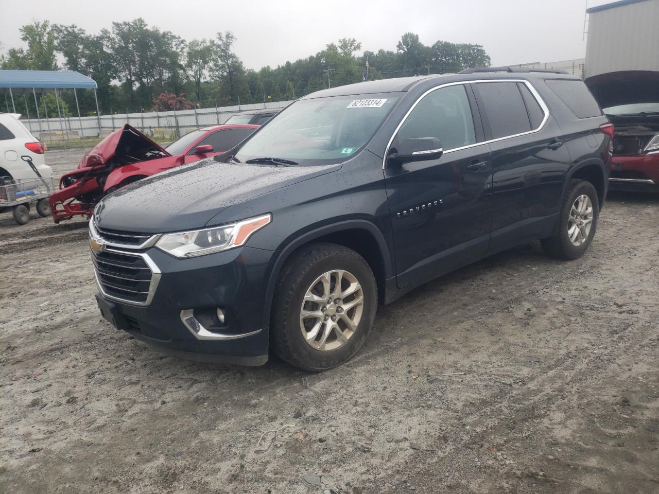 2019 Chevrolet Traverse Lt VIN: 1GNEVGKW9KJ127559 Lot: 62123314