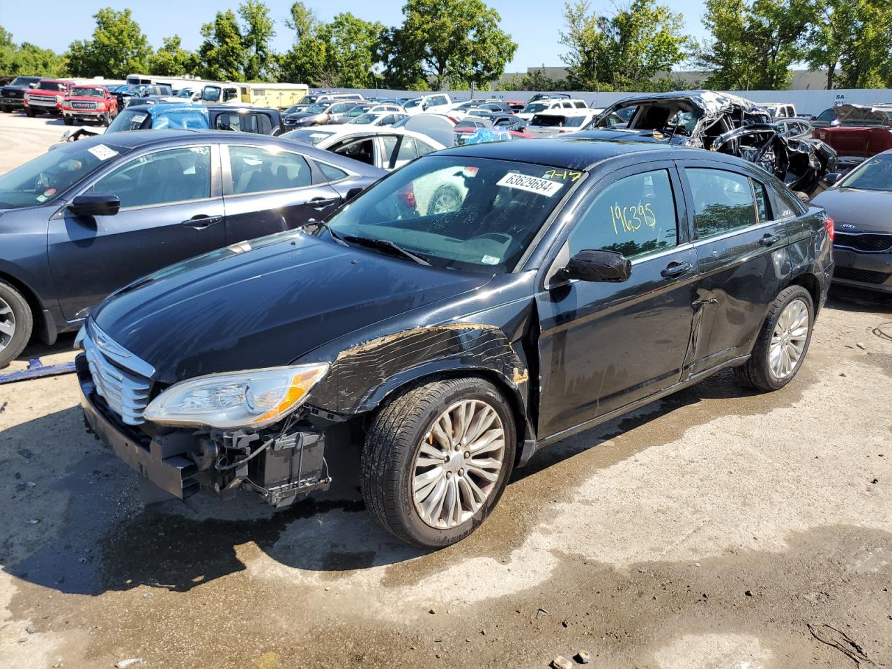 2012 Chrysler 200 Lx VIN: 1C3CCBABXCN152556 Lot: 63629684