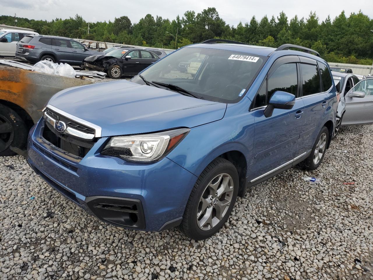 2017 Subaru Forester 2.5I Touring VIN: JF2SJATCXHH441487 Lot: 64079414