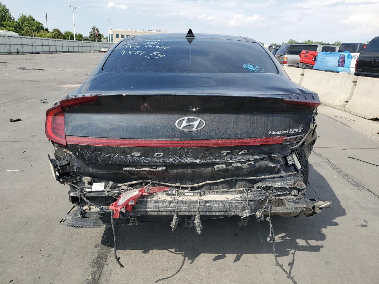 2021 Hyundai Sonata Limited VIN: 5NPEH4J27MH078404 Lot: 63632114