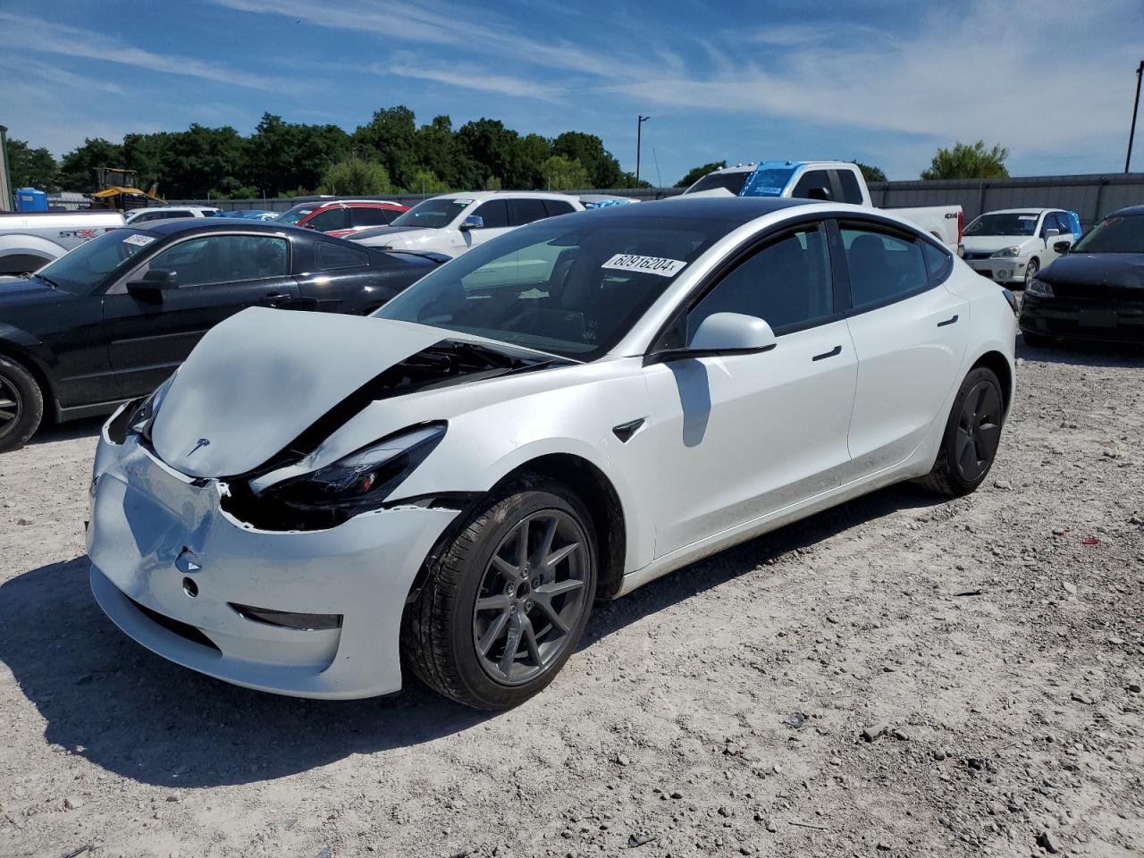 2023 Tesla Model 3 VIN: 5YJ3E1EA9PF547074 Lot: 60916204