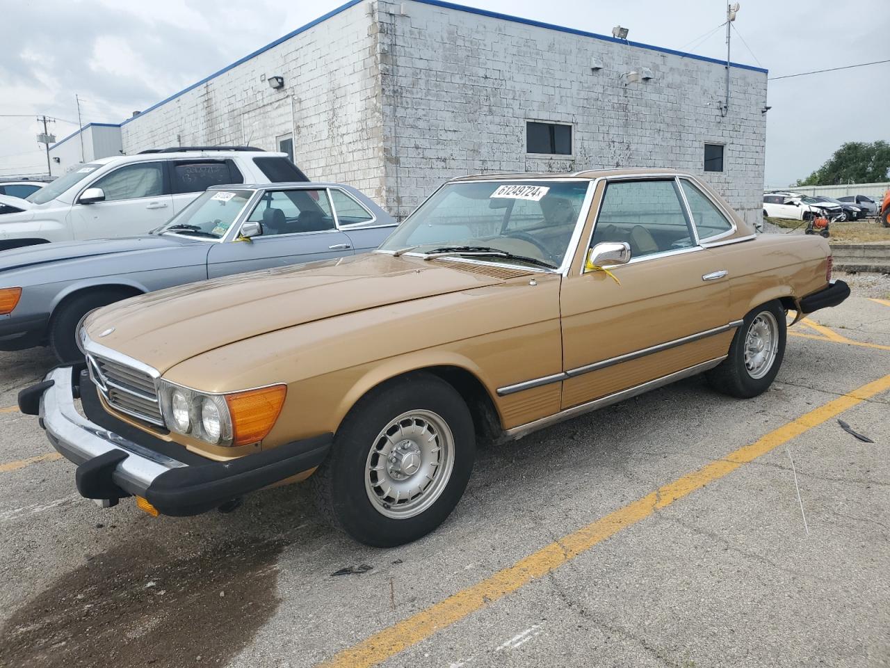 1974 Mercedes-Benz Sl450 VIN: 10704412020827 Lot: 61249724