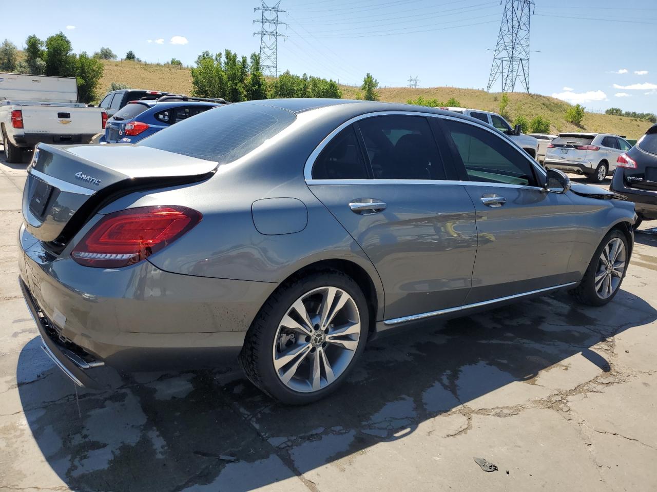 55SWF8EB5KU290224 2019 Mercedes-Benz C 300 4Matic