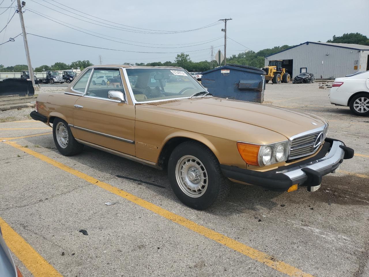 1974 Mercedes-Benz Sl450 VIN: 10704412020827 Lot: 61249724