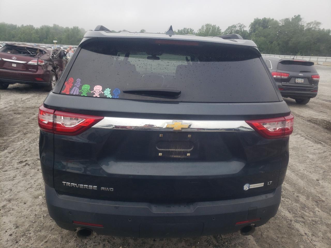 2019 Chevrolet Traverse Lt VIN: 1GNEVGKW9KJ127559 Lot: 62123314