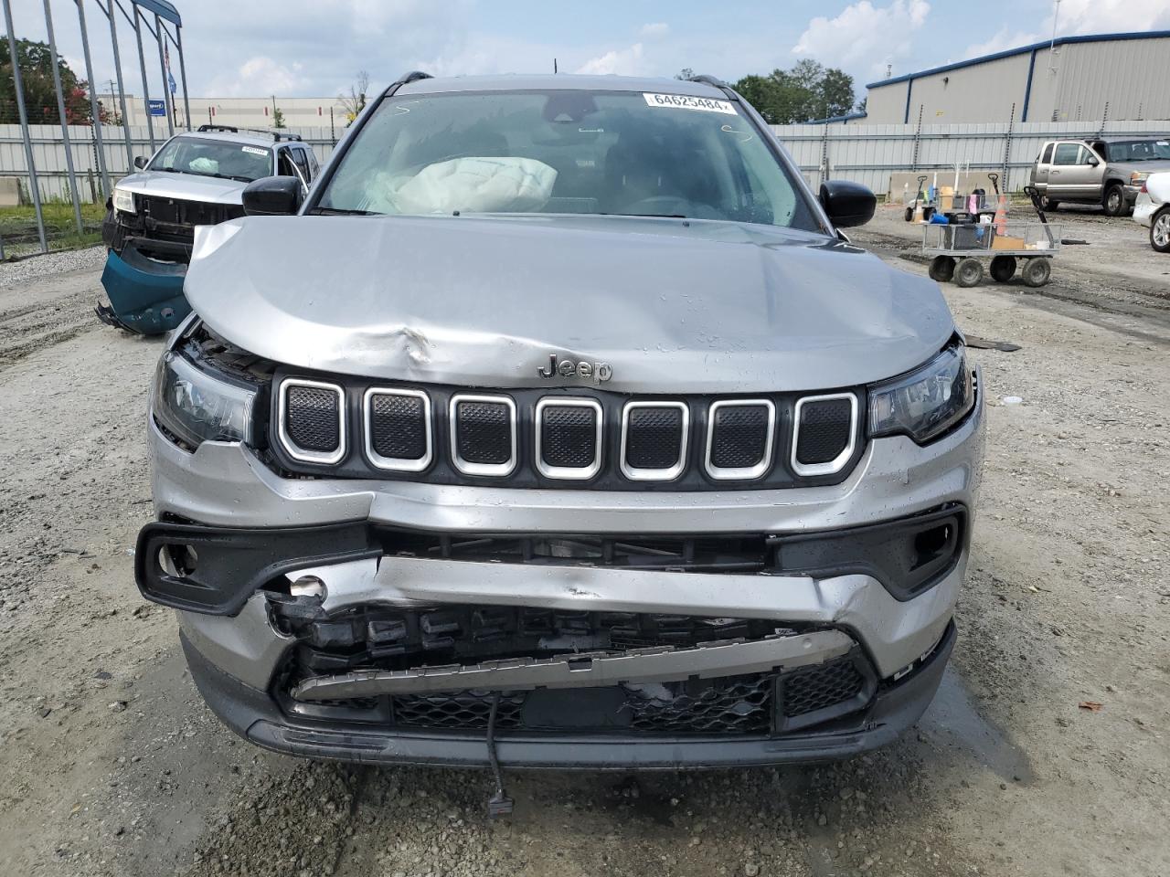 2022 Jeep Compass Latitude VIN: 3C4NJCBB7NT139328 Lot: 64625484