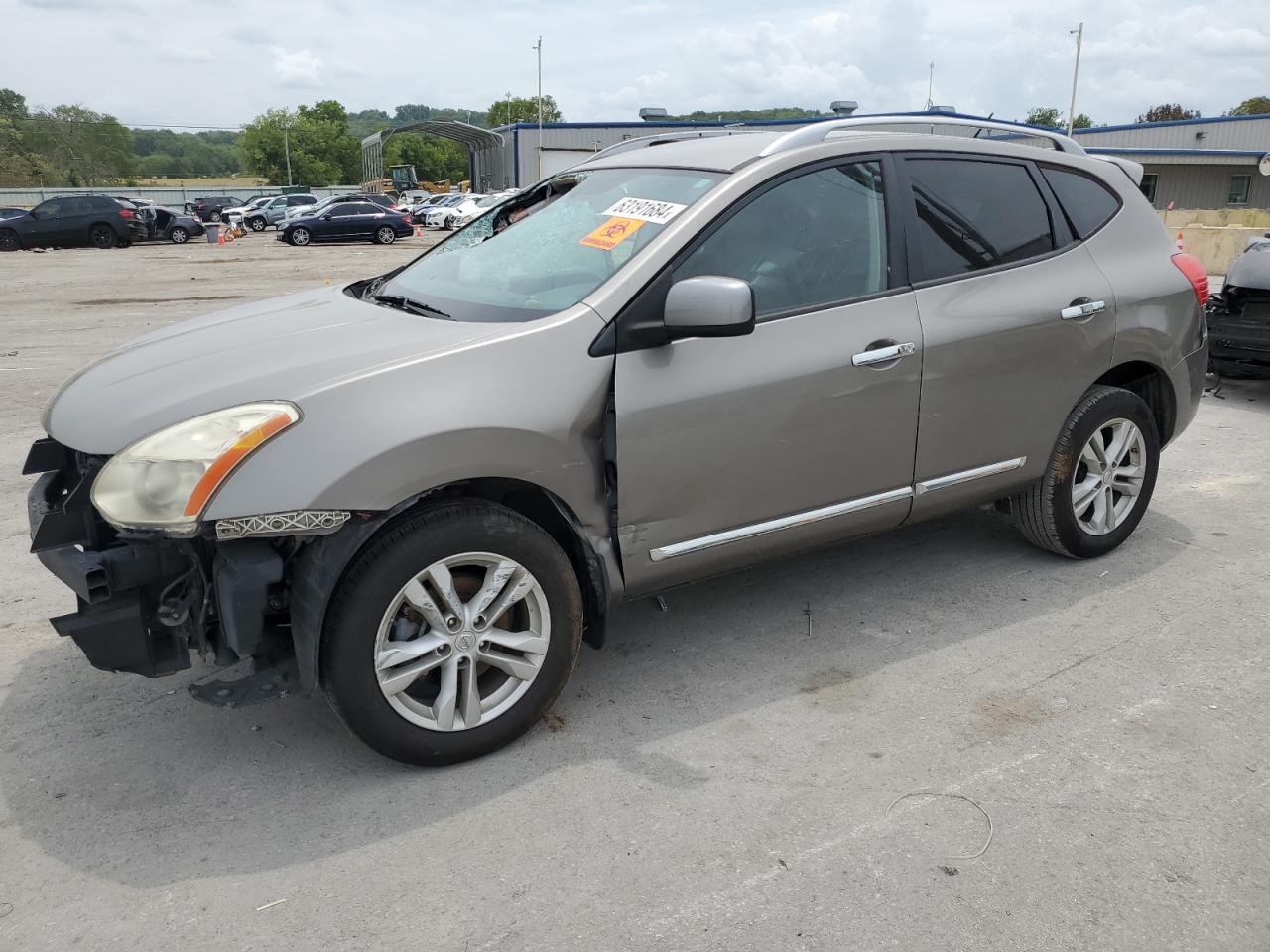 2012 Nissan Rogue S VIN: JN8AS5MTXCW281486 Lot: 77867894