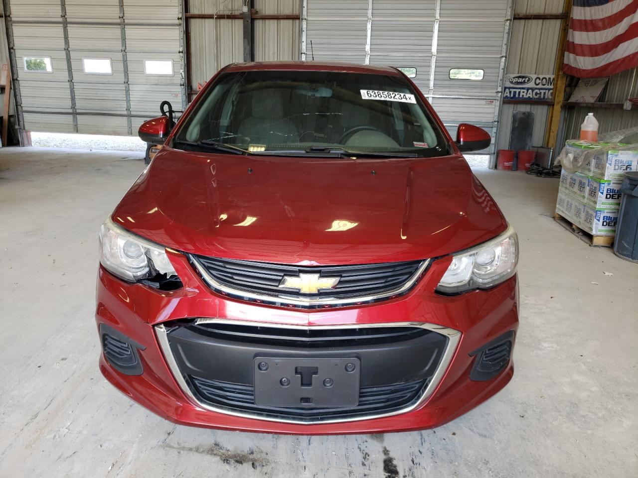 2018 Chevrolet Sonic Lt VIN: 1G1JD5SH5J4114183 Lot: 63858234