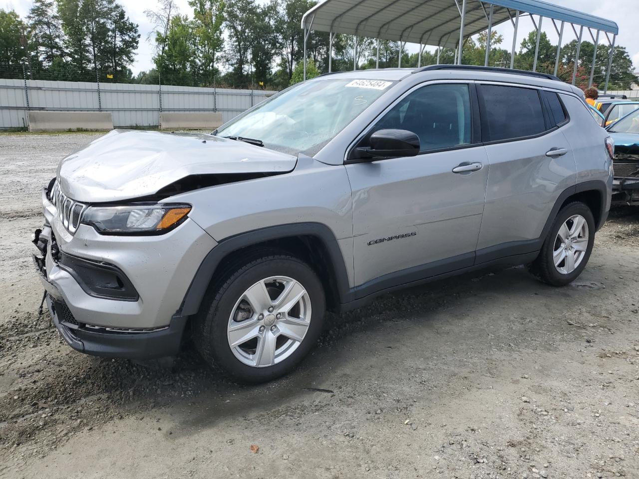 2022 Jeep Compass Latitude VIN: 3C4NJCBB7NT139328 Lot: 64625484