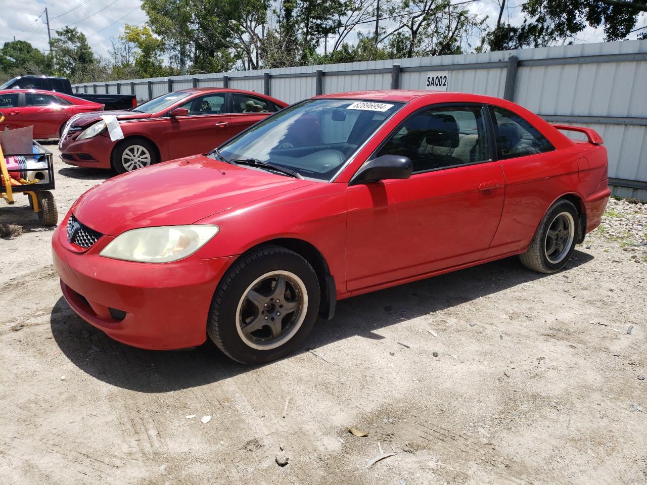 1HGEM22565L043845 2005 Honda Civic Lx