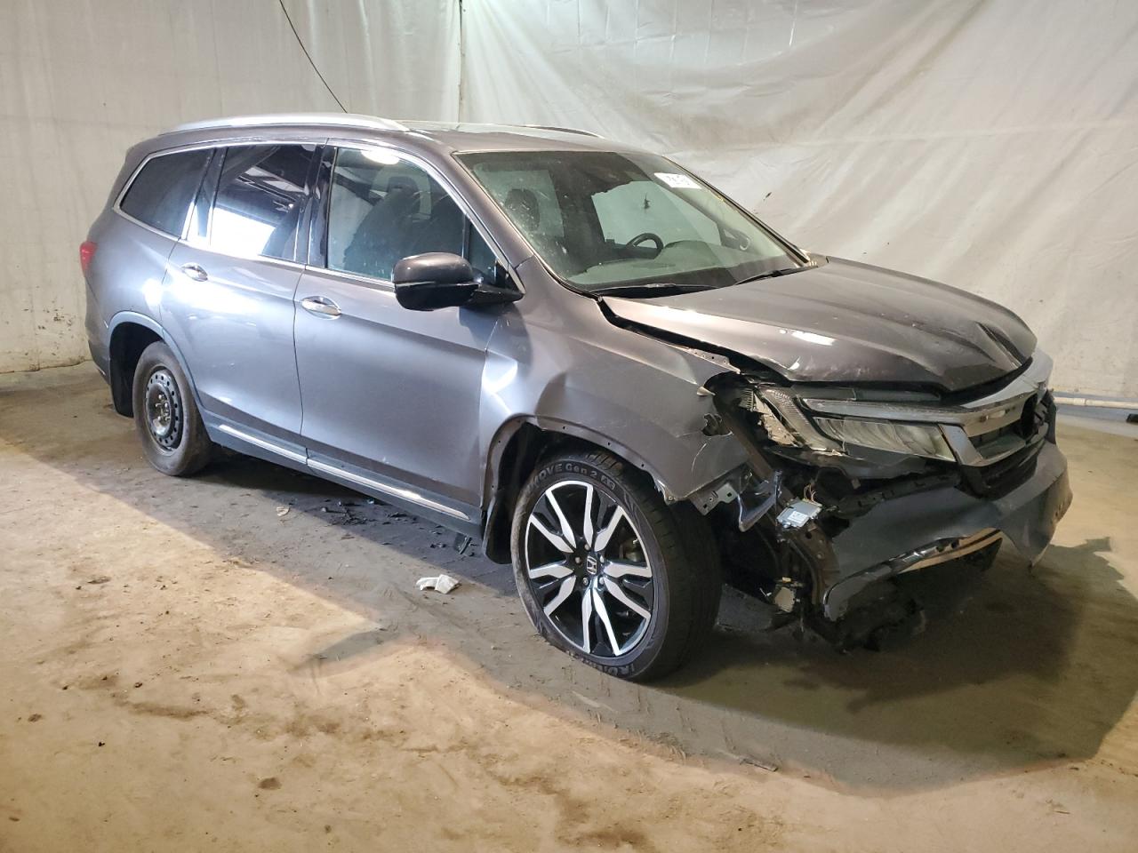 2021 Honda Pilot Elite VIN: 5FNYF6H04MB059570 Lot: 65730513