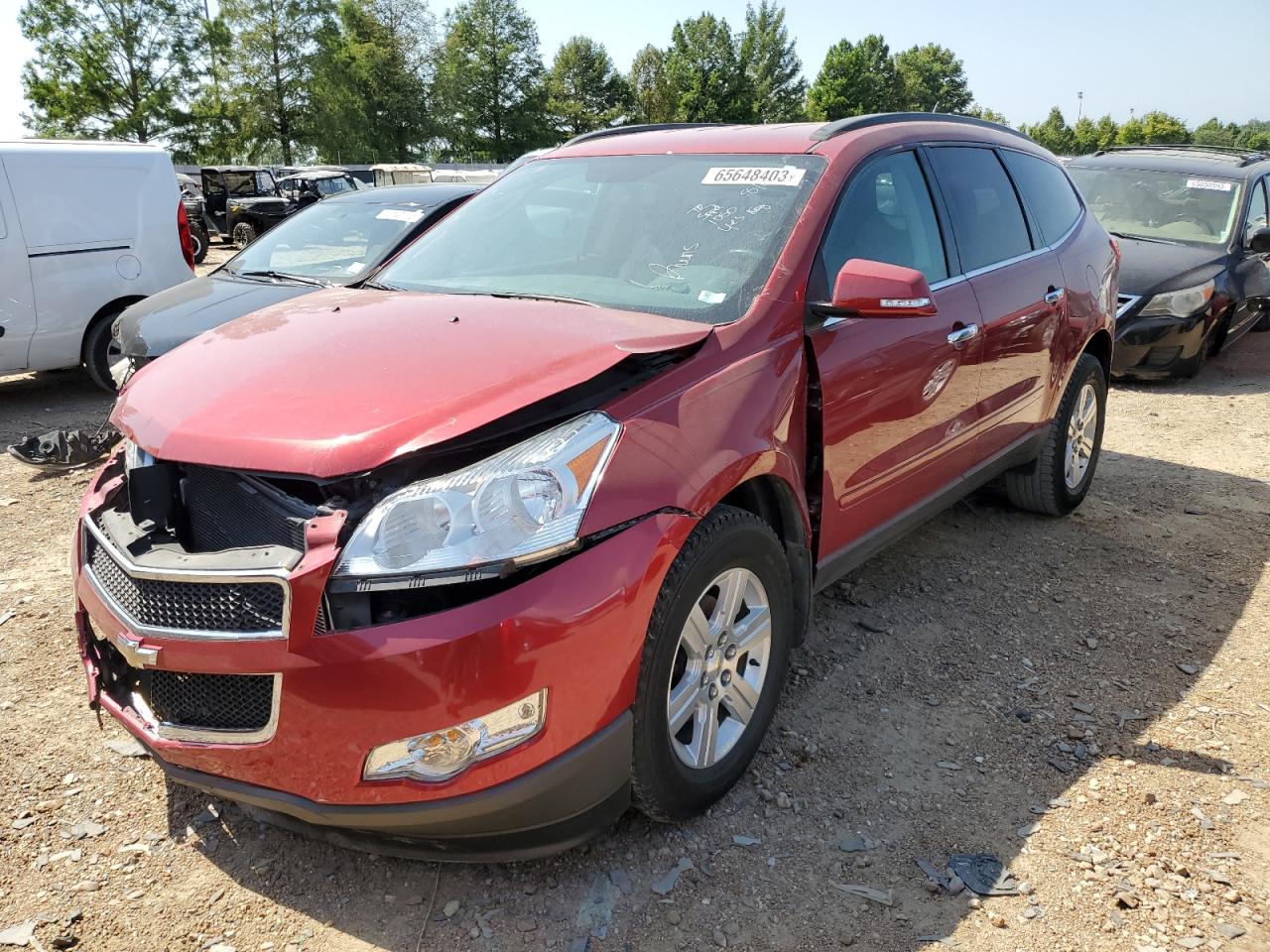 1GNKVGED5CJ178569 2012 Chevrolet Traverse Lt