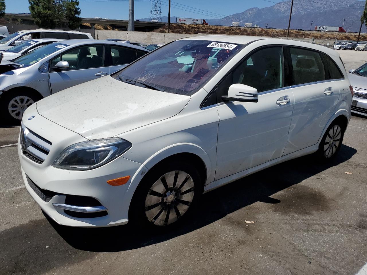 2016 Mercedes-Benz B 250E VIN: WDDVP9AB2GJ009587 Lot: 68189554