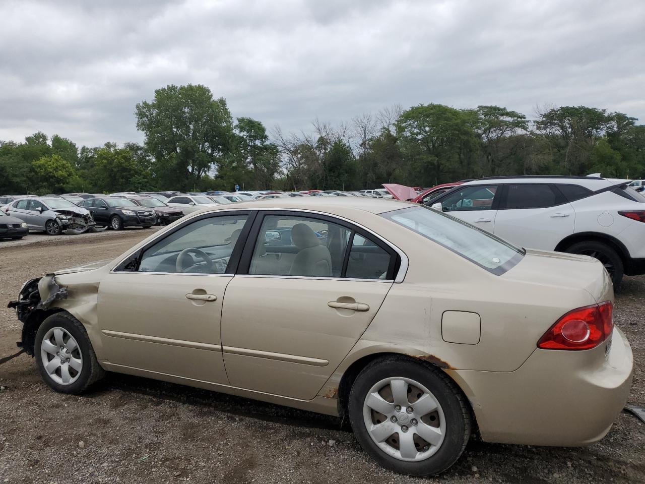 2007 Kia Optima Lx VIN: KNAGE123075158829 Lot: 66106774