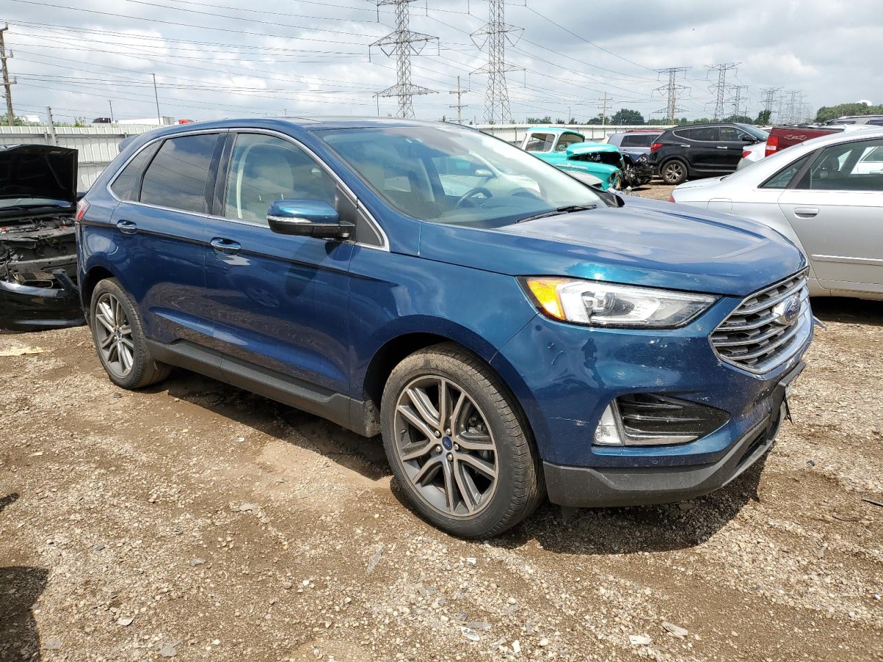 2020 Ford Edge Titanium VIN: 2FMPK3K93LBB59521 Lot: 64973944