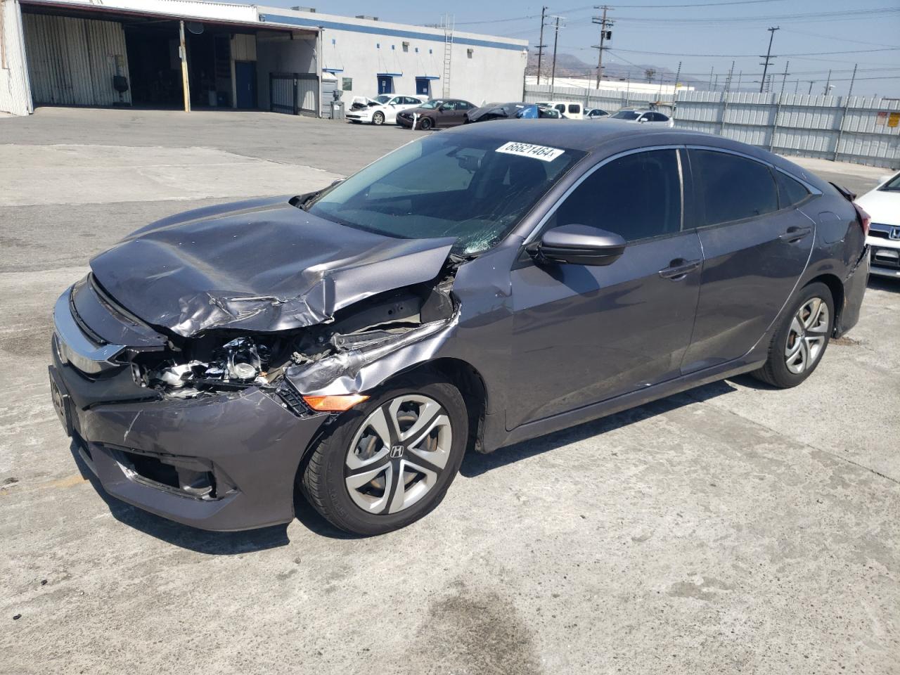 2018 Honda Civic Lx VIN: 2HGFC2F59JH509258 Lot: 66621464