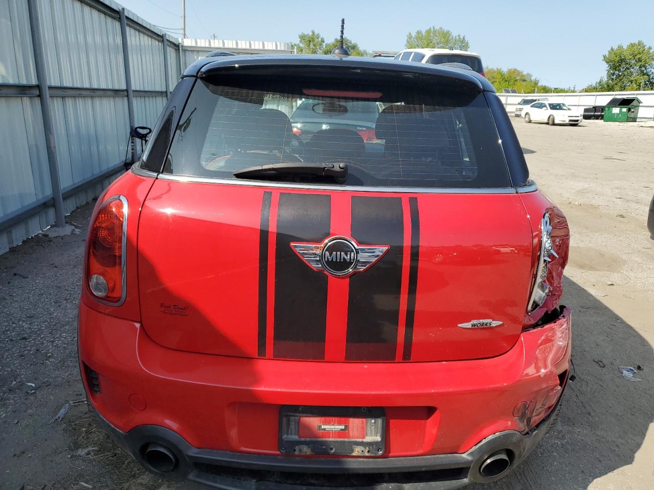 2013 Mini Cooper Countryman Jcw VIN: WMWXD1C50DWM28554 Lot: 68303974