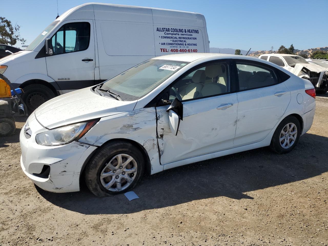 KMHCT4AE6EU726446 2014 Hyundai Accent Gls