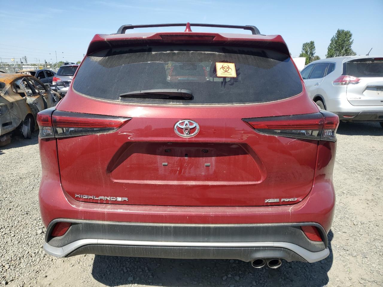 2021 Toyota Highlander Xse VIN: 5TDJZRBHXMS151299 Lot: 68085854