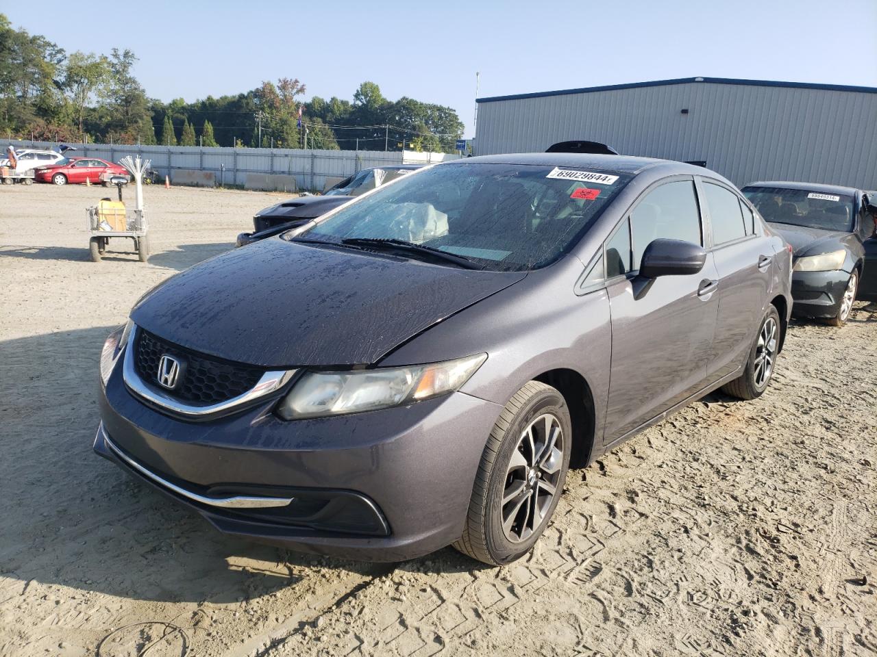 2014 Honda Civic Lx VIN: 2HGFB2F57EH528027 Lot: 69029844