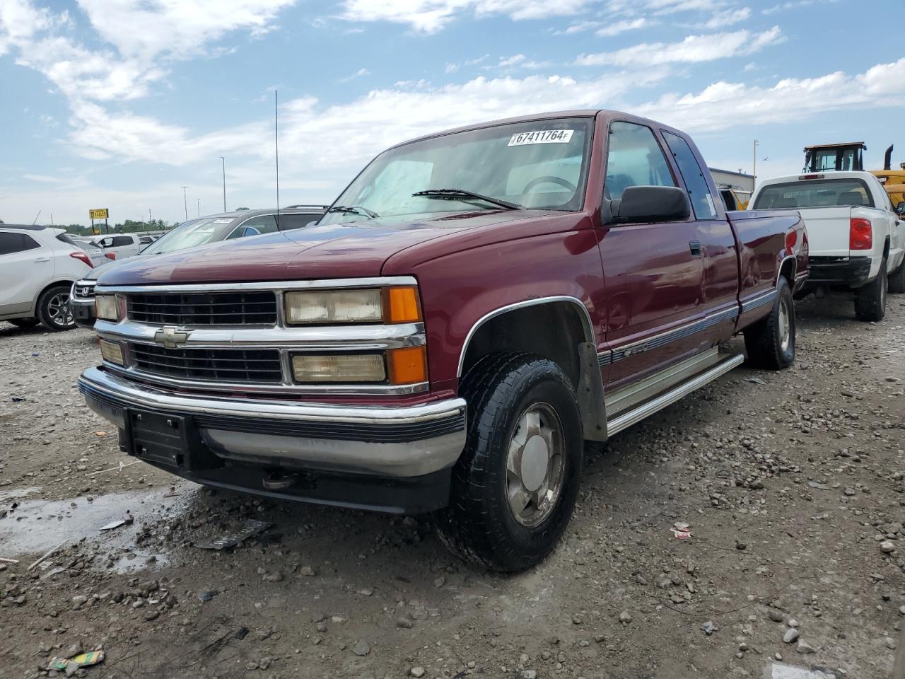 1996 Chevrolet Gmt-400 K1500 VIN: 1GCEK19R5TE123243 Lot: 67411764