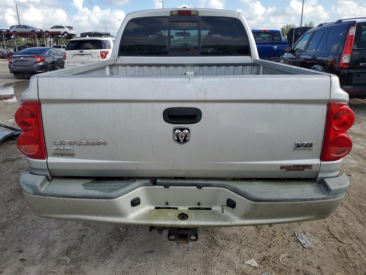 1D7HW48J57S118474 2007 Dodge Dakota Quad Slt