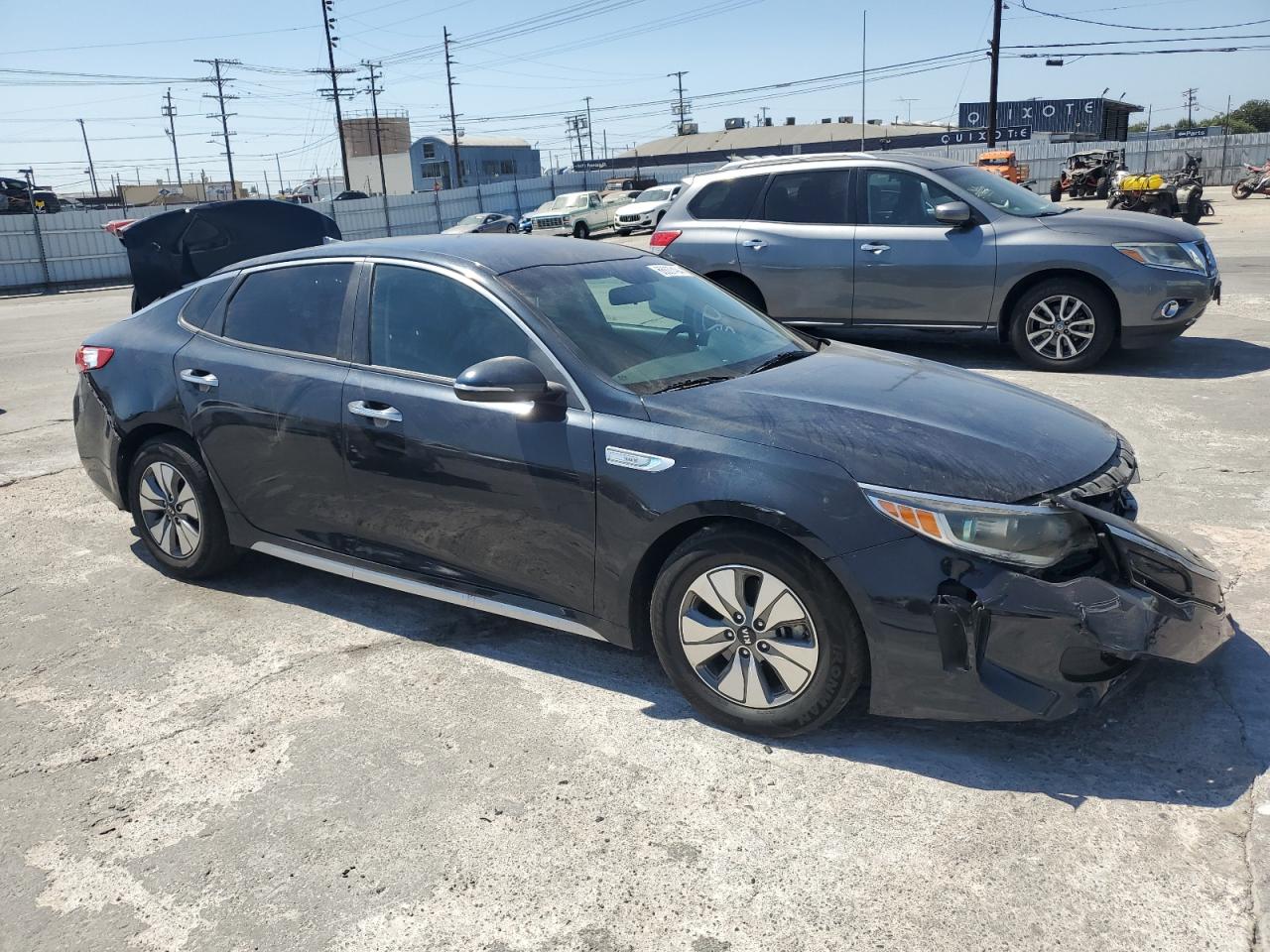 2018 Kia Optima Hybrid VIN: KNAGT4LE4J5021729 Lot: 68837494