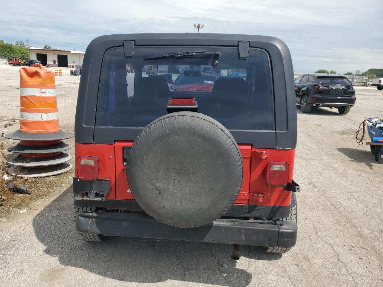 1995 Jeep Wrangler / Yj S VIN: 1J4FY19P2SP255844 Lot: 80221564