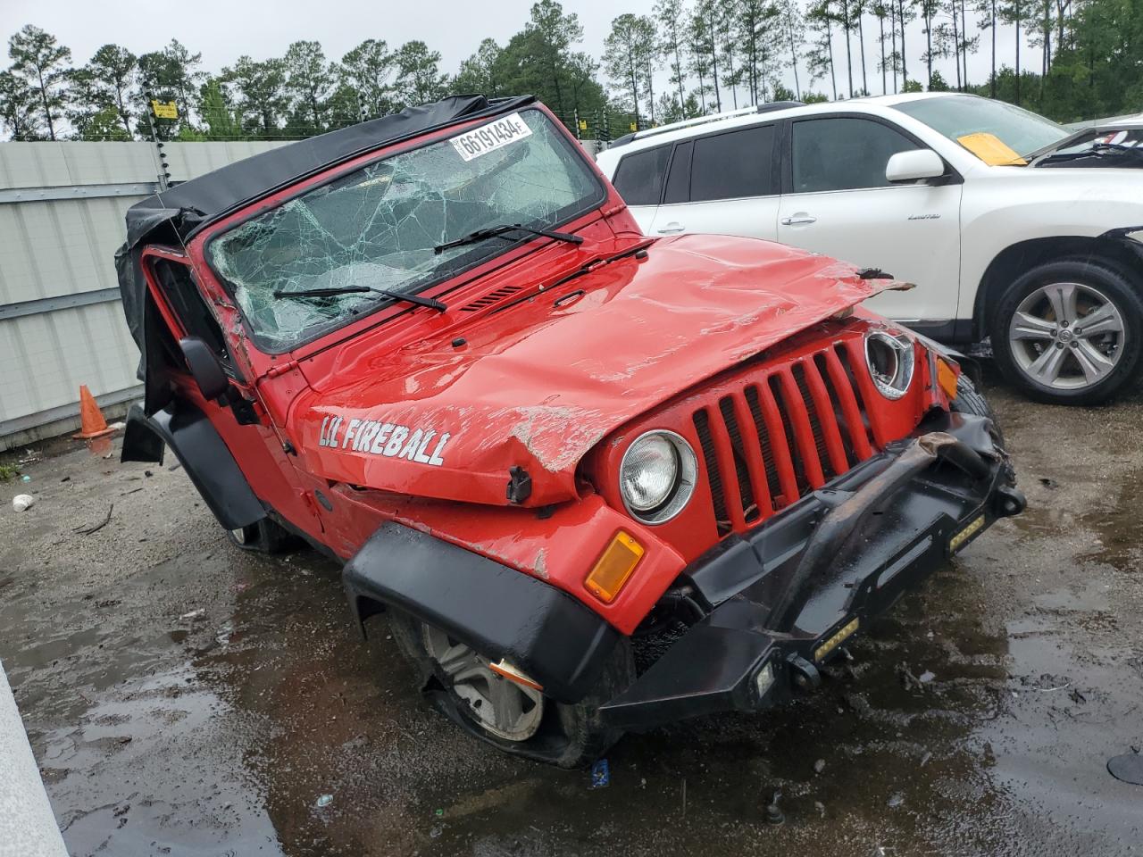 2005 Jeep Wrangler X VIN: 1J4FA39S05P366885 Lot: 66191434