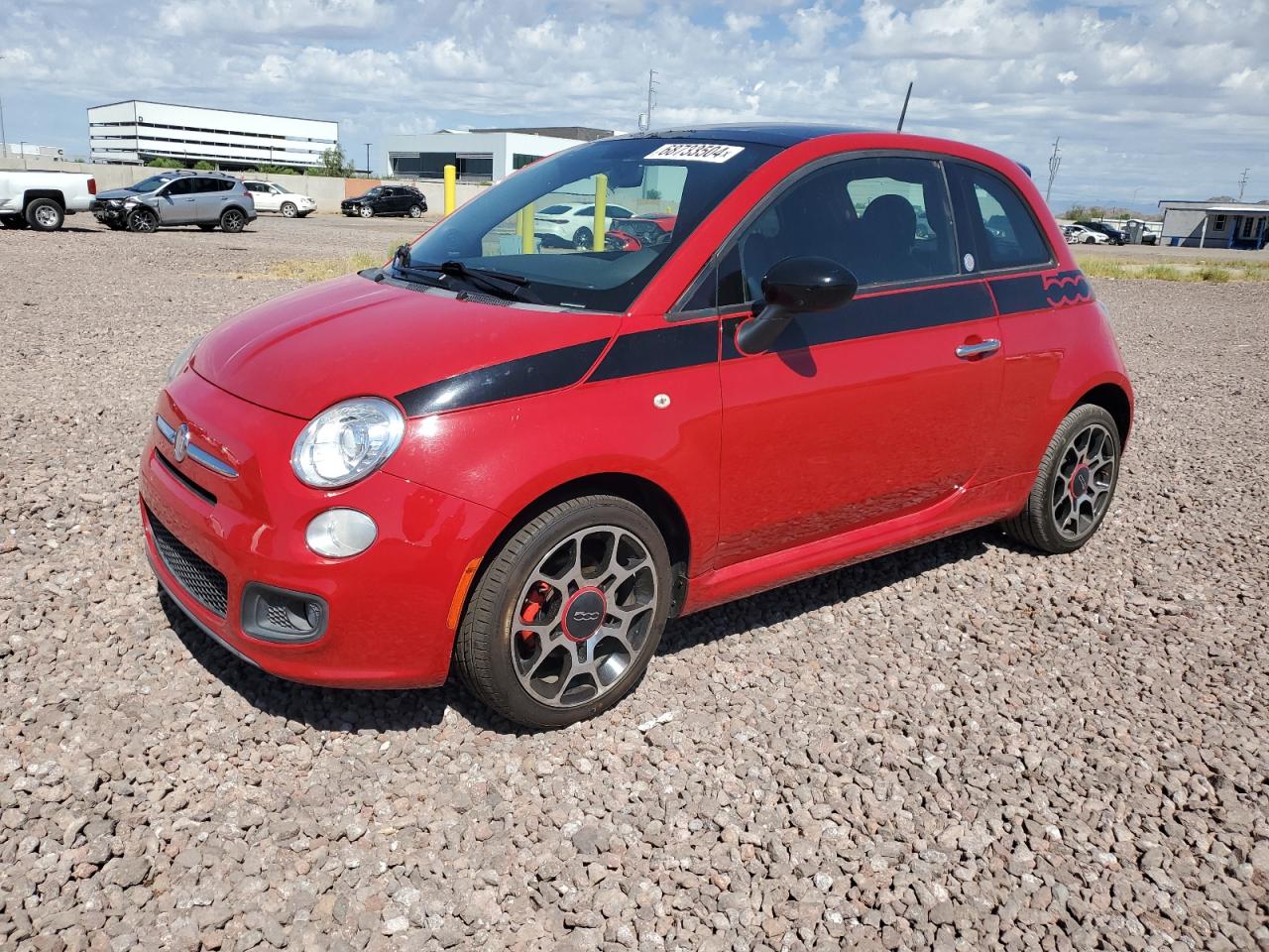 2012 Fiat 500 Sport VIN: 3C3CFFBR4CT500152 Lot: 68733504