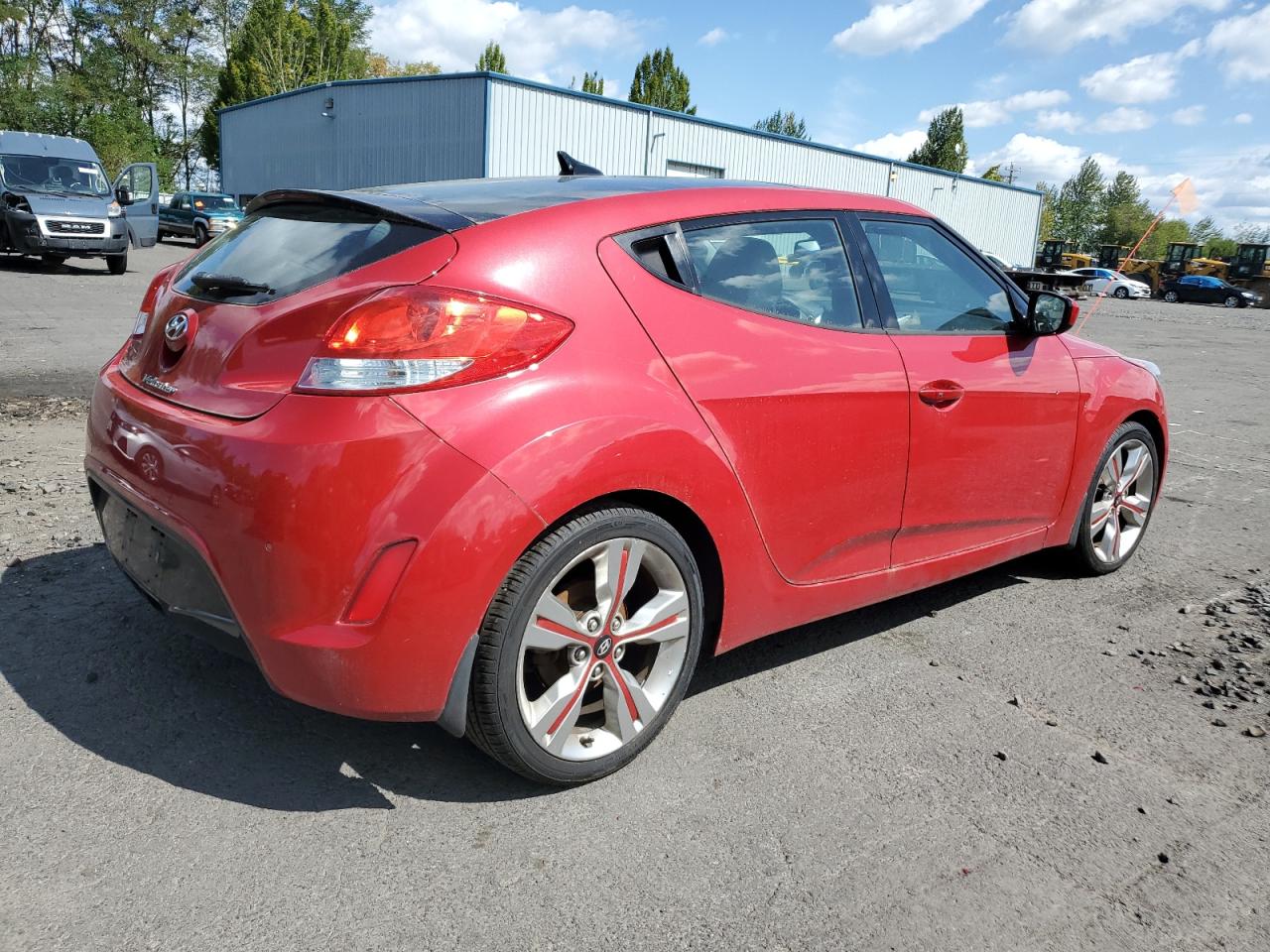 KMHTC6AD7EU190111 2014 Hyundai Veloster